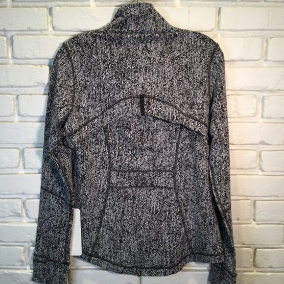 NWT Lululemon Define Jacket Black/White print 10 - Picture 4 of 5